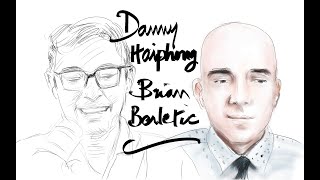 Drawing Danny Haiphong and Brian Berletic [upl. by Ignazio]