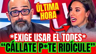 💥BOMBAZO ¡RISTO MEJIDE ESTALLA y RIDICULIZA a IRENE MONTERO al EXIGIRLE que UTILICE el quotTODESquot [upl. by Berty]