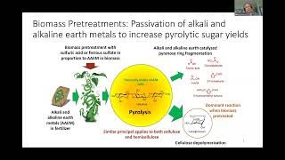 IEA Bioenergy webinar  Chemicals and Materials from Fast Pyrolysis of Biomass [upl. by Alvin]