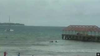 Hanalei Pier Canopy Rebuilt Timelapse from March 24th to May 17th 2013  Kauai [upl. by Minabe]