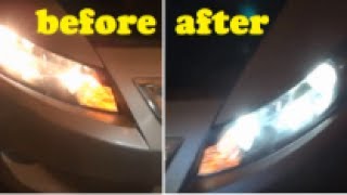 Honda Accord HID Installation PART 12 Coupe or Sedan [upl. by Aracal]