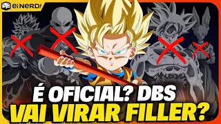 É OFICIAL DRAGON BALL SUPER VIROU FILLER DAIMA AGORA É CANÔNICO [upl. by Eniagrom]