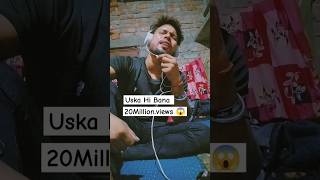 Uska Hi Banana 🍂👀  Cover Song 🎧  Arijit Singh shorts coversong ytshorts youtube trending [upl. by Novelia]