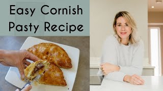 EASY TRADITIONAL CORNISH PASTY RECIPE  Kerry Whelpdale [upl. by Laurena]