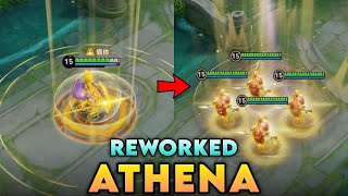 Athenas Rework is Crazy  Test Server  Honor of Kings [upl. by Natividad354]