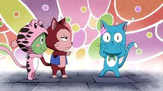 Fairy Tail Frosch and Lector make fun of Happy [upl. by Mar237]