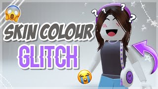 ROBLOX SKIN COLOUR GLITCH 😭💀 [upl. by Searle]