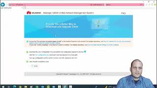 Huawei iManager U2000 Client Installation [upl. by Clarisse]