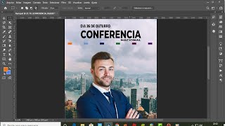 Curso de Photoshop CC 2020  Alinhar e distribuir pela seleção [upl. by Bonis59]