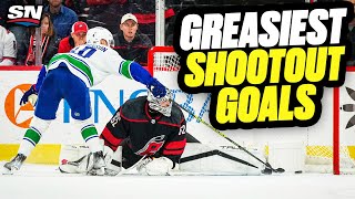 Greasiest Shootout Goals Of 2023 In The NHL [upl. by Tterrej]