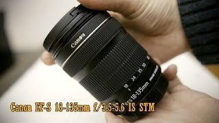 Canon EFS 18135mm f3556 IS STM lens review with samples [upl. by Redwine]