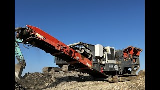 2015 SANDVIK QJ341 drtic 51t mobil crusher brecher rozdrabniacz celist saw kiefer [upl. by Elyac]