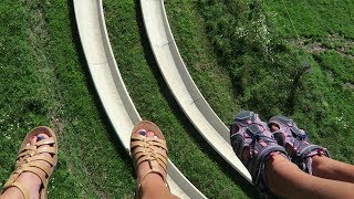 Accident On The Alpine Slide at Seven Springs [upl. by Emelita]