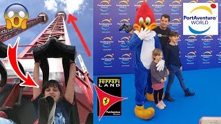 VLOG • INVITÉS DHONNEUR PORT AVENTURA amp FERRARI LAND   Studio Bubble Tea [upl. by Cristiano]