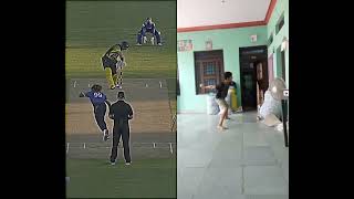 Lasith Malinga bowling action [upl. by Koss]