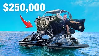 Worlds First 100mph Supercharged Jet Ski [upl. by Aihsitan]