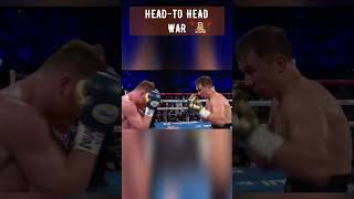 HEAD TO HEAD WARCanelo vs GGG 1 [upl. by Dreyer]