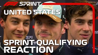 Drivers React After Sprint Qualifying  2024 United States Grand Prix [upl. by Zicarelli]