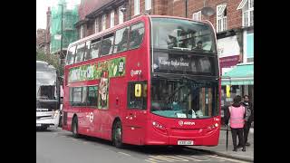 E400 ExKent Thameside 6470 Arriva London T300 KX61LDV Northern Line RR NL1 Idling at Golders Green [upl. by Ireva261]