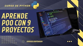 Programación Orientada a Objetos POO en Python 9 Proyectos Paso a Paso [upl. by Tabbi]