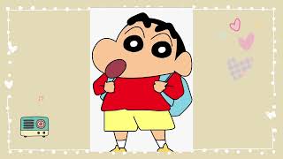 Shinchan Theme Song Hindi with lyrics [upl. by Helge]