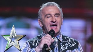 Yodeller Johnny Quinn brings a touch of country to the IGT stage  Irelands Got Talent 2019 [upl. by Schoenberg221]