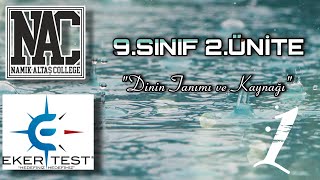 9SINIFDİN VE İSLAMDinin Tanımı ve Kaynağı [upl. by Nellahs457]