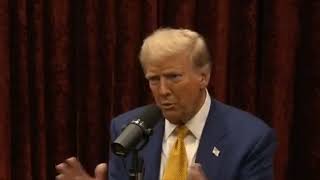 Donald Trump on the Joe Rogan Podcast Trump calls out Kamala Harris for her lies her numerous fli [upl. by Ttenneb]