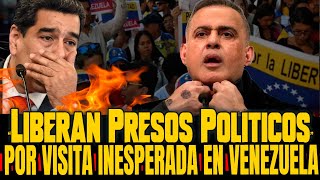 🔴VISITA INESPERADA A MADURO GENERA PÁNICO Y LIBERAN PRESOS POLÍTICOS EN VENEZUELA [upl. by Krishnah]