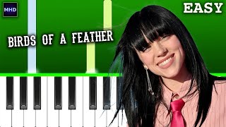 Billie Eilish  BIRDS OF A FEATHER  Piano Tutorial [upl. by Ewan861]