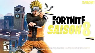 FORTNITE SAISON 8 CHAPITRE 2 Nouvelle Map Date Officiel Passe de Combat [upl. by Angil836]