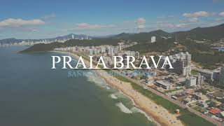 PRAIA BRAVA  ITAJAÍ EM SANTA CATARINA 🇧🇷 4K ULTRA HD [upl. by Hceicjow902]