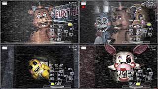 FNaF Toys in Real Time Voice Lines Animation Compilation [upl. by Heyra]