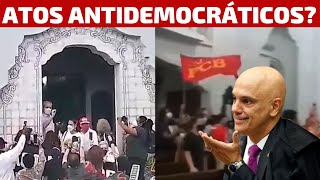 MILITANTES INVADEM IGREJA CATÃ“LICA EM CURITIBA LIDERADOS POR VEREADOR DO PT [upl. by Domenech]