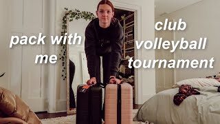 the most realistic pack w me for a travel volleyball tournament [upl. by Ramedlaw]