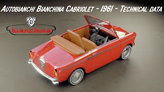 Autobianchi Bianchina Cabriolet  1961 [upl. by Landau290]