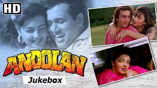 Andolan 1995  Sanjay Dutt Govinda Mamta Kulkarni Somy Ali  Bollywood 90s Evergreen Songs [upl. by Meehan]