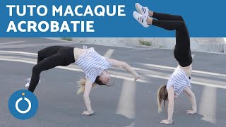 Comment faire le MACAQUE   TUTO ACROBATIES CAPOEIRA [upl. by Calesta]