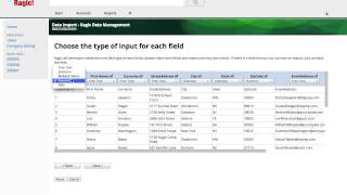 Creating a new database sheet in Ragic from an excel file [upl. by Annotahs]