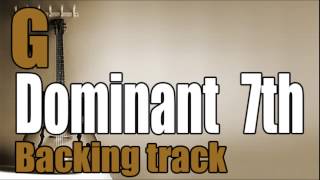 Dominant 7th Jazz Backing Track In G [upl. by Murphy]