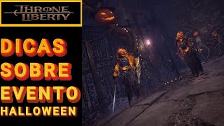 DICAS SOBRE EVENTO HALLOWEEN  THRONE AND LIBERTY [upl. by Marek181]