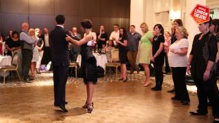 Learn to tango with Dance Til Dawns Flavia Cacace amp Vincent Simone [upl. by Gensmer30]