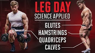 The Most Effective ScienceBased Leg Day 2019 New UpperLower Split [upl. by Morell]