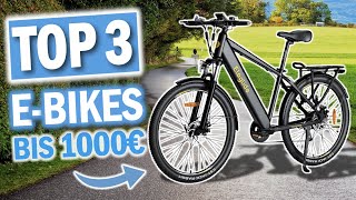 Diese EBIKES UNTER 1000€ sind die Besten [upl. by Anahsal]