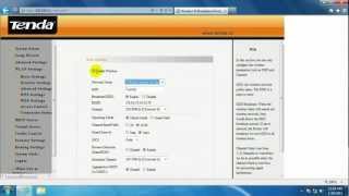 How to set up a Tenda Router for Wireless N access [upl. by Cioffred543]