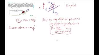 Problem F1310 Dynamics Hibbeler 13th Chapter 13 Engineering Dynamics [upl. by Yunick]