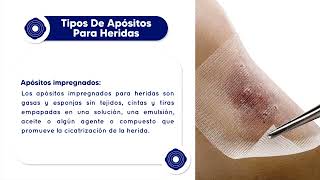 Tipos de Apósitos para Heridas [upl. by Asilec]