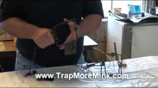 How To Modify A 110 Conibear Mink Trap [upl. by Launam643]