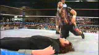 WWF Undertaker vs Bam Bam Bigelow Superstars 1993 [upl. by Myrah555]