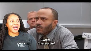 Top 5 Most Disrespectful Defendants EVER In Court  Reaction [upl. by Adlig795]